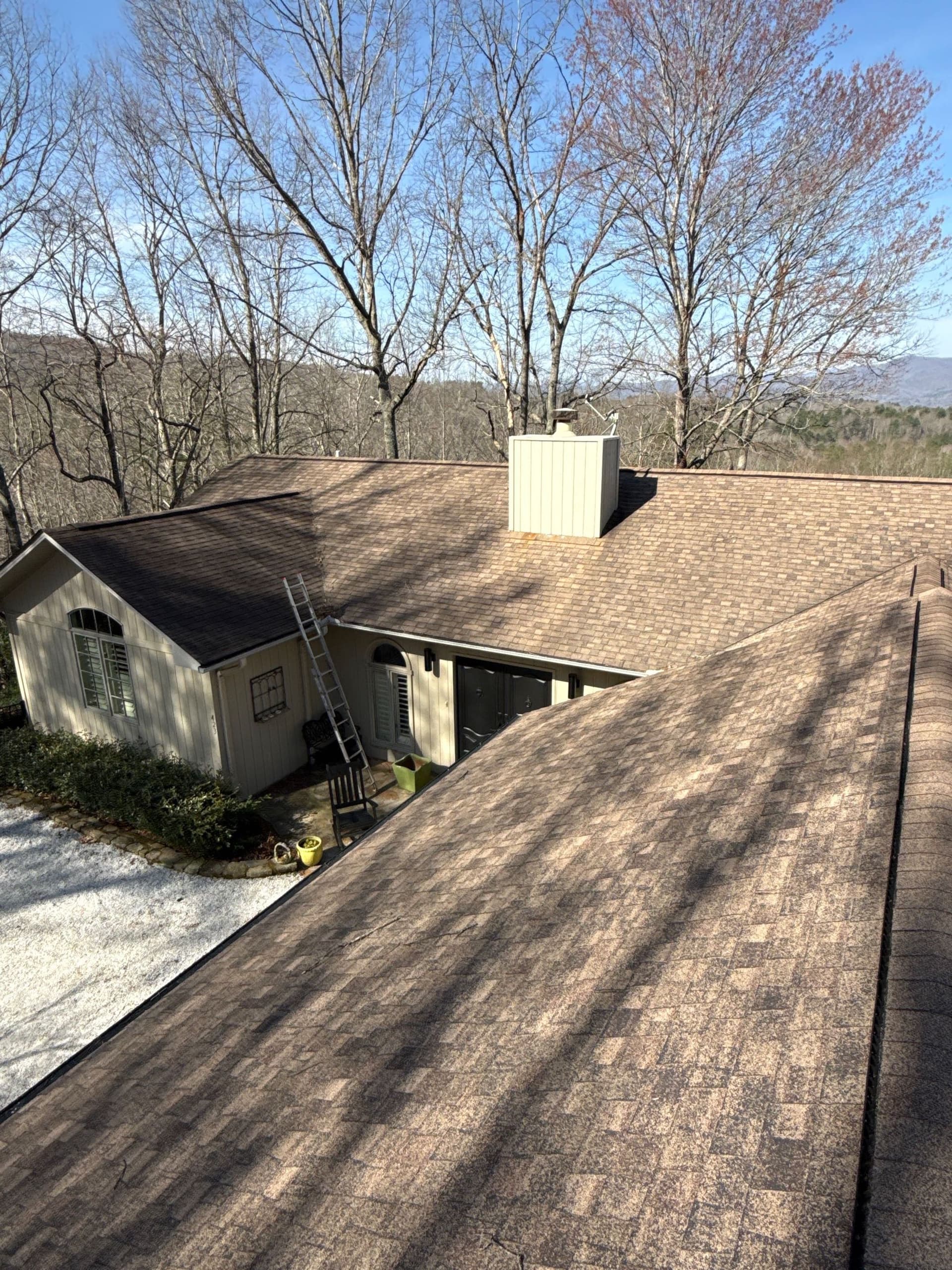 Gallery photos for A Worn Mountain Roof Gets a Complete Before-and-After Replacement: Image #3