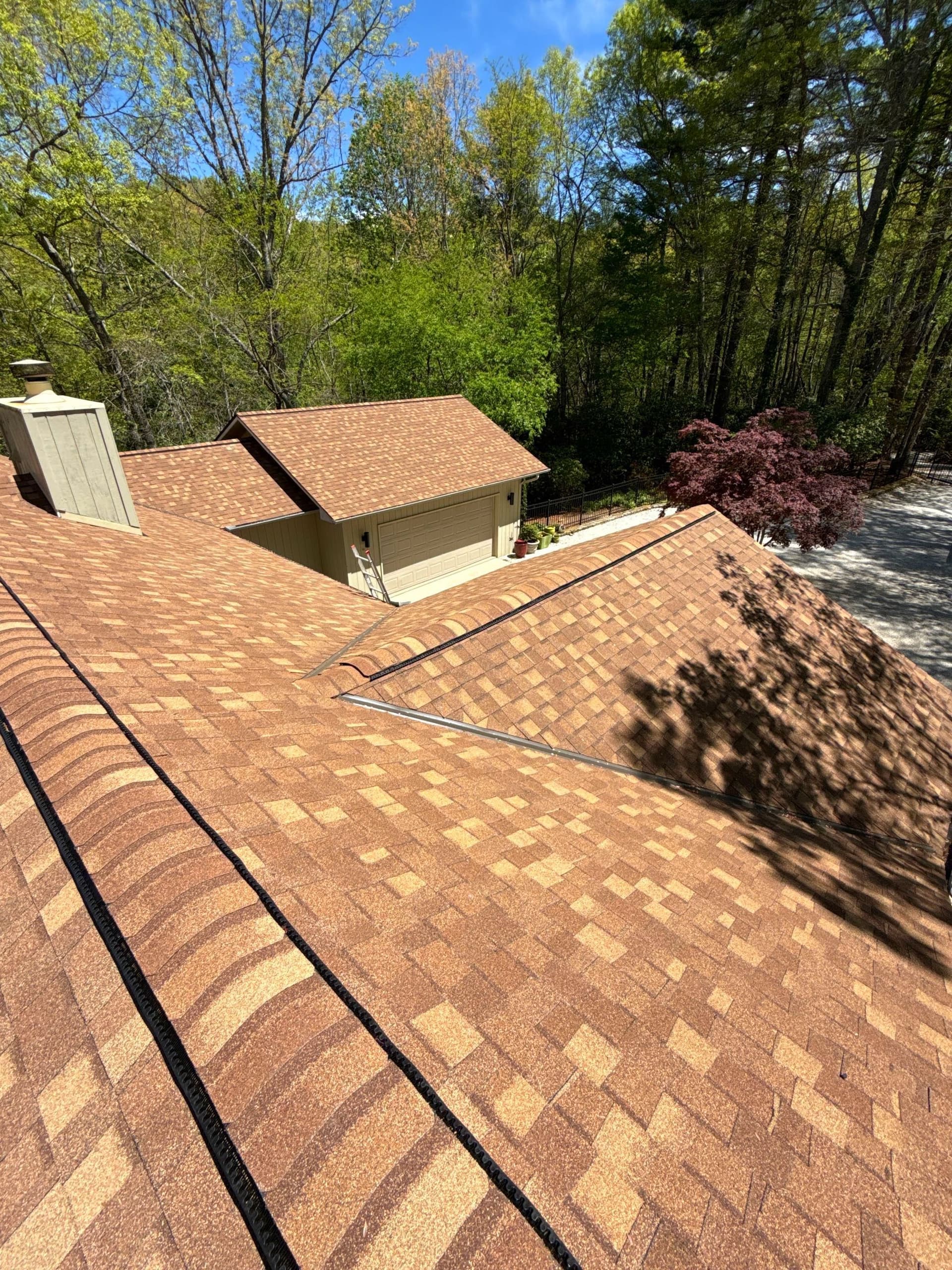 A Worn Mountain Roof Gets a Complete Before-and-After Replacement image