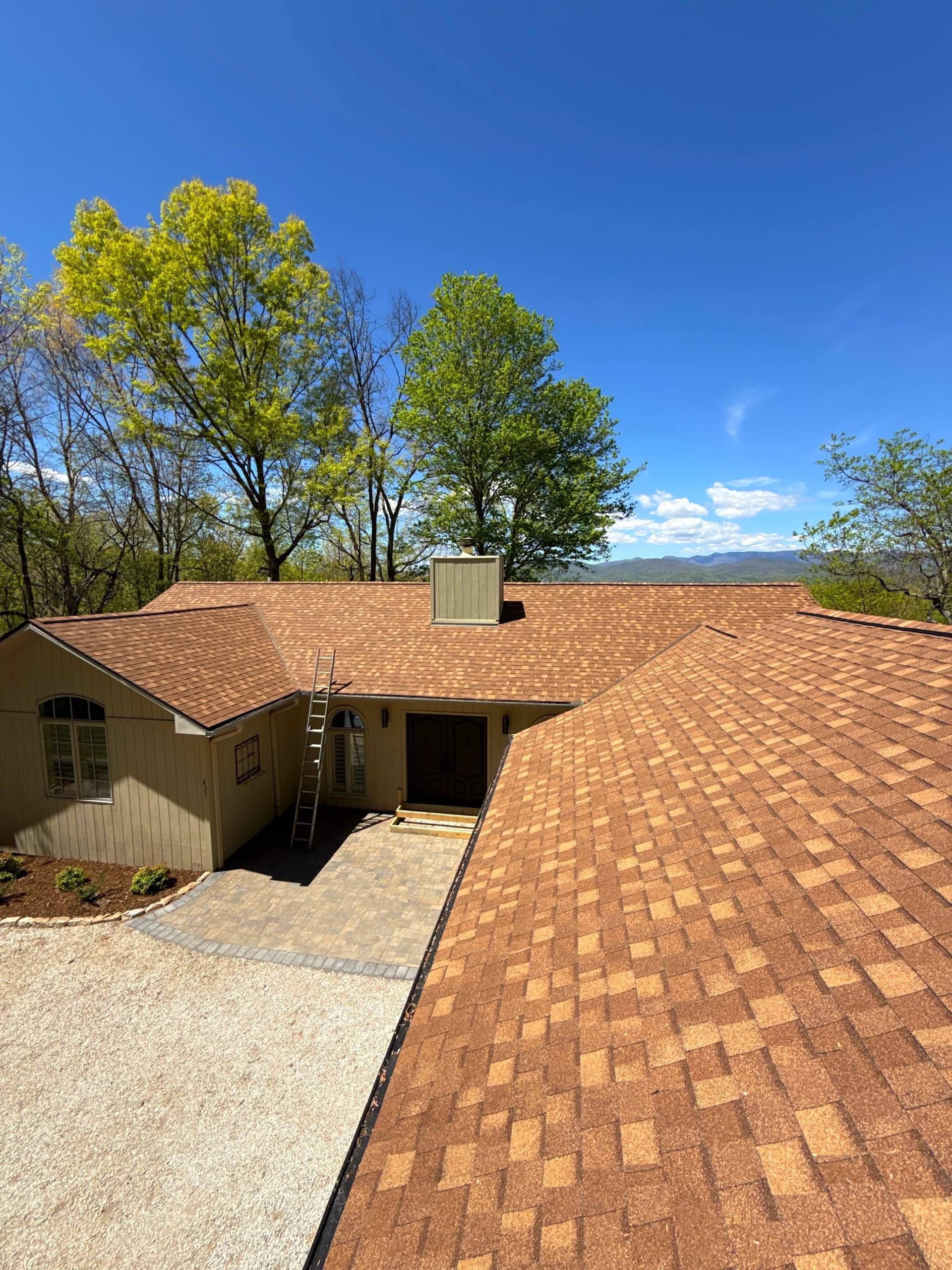 Gallery photos for A Worn Mountain Roof Gets a Complete Before-and-After Replacement: Image #9