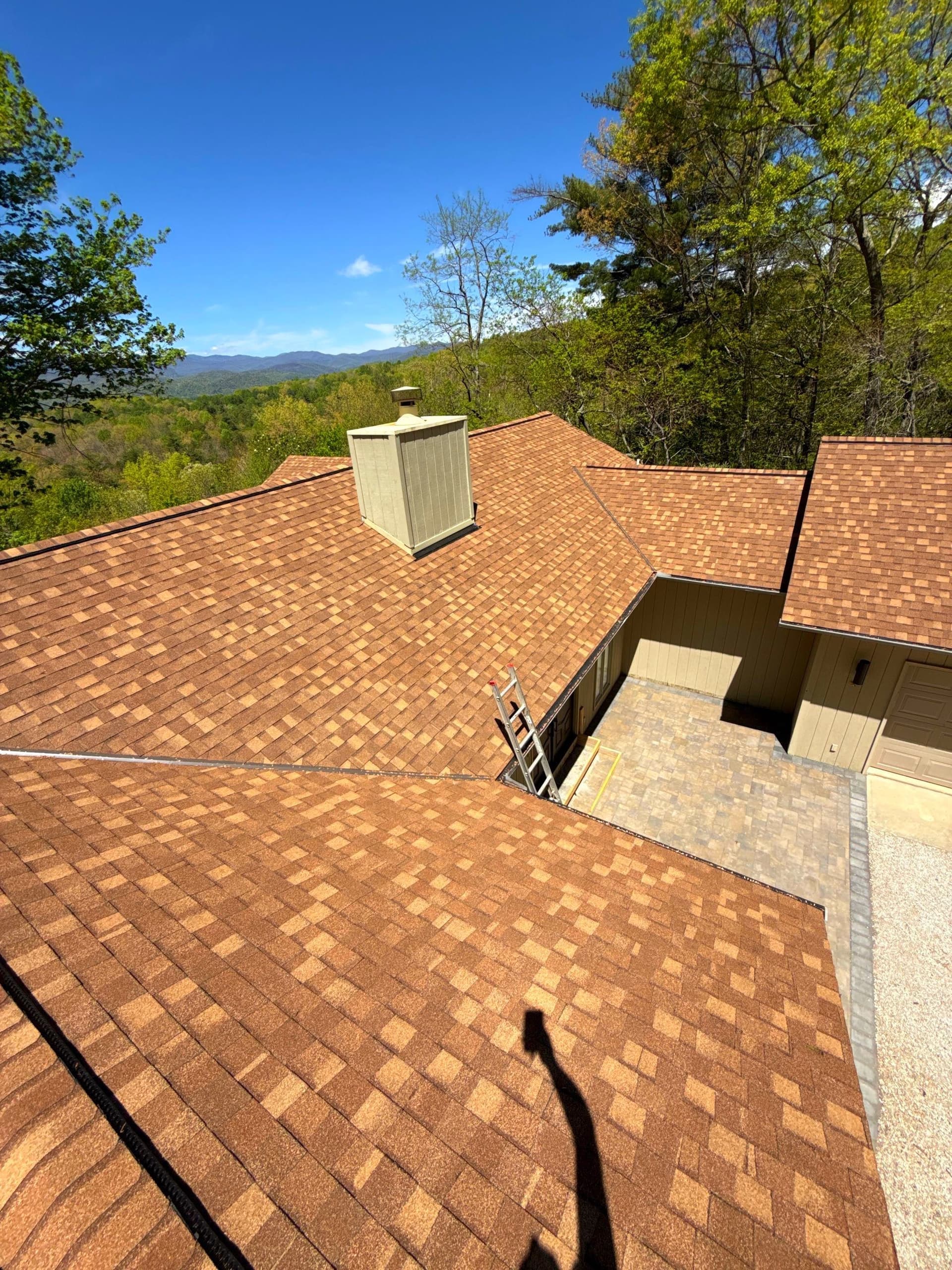 Gallery photos for A Worn Mountain Roof Gets a Complete Before-and-After Replacement: Image #6